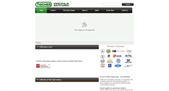 Desktop Screenshot of fischerprofile-sa.com