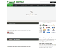 Tablet Screenshot of fischerprofile-sa.com